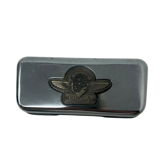 Harley-Davidson Other - Harley Davidson Motorcycles Vitg Chrome Sun Eye Glasses Case Taz Looney Tunes